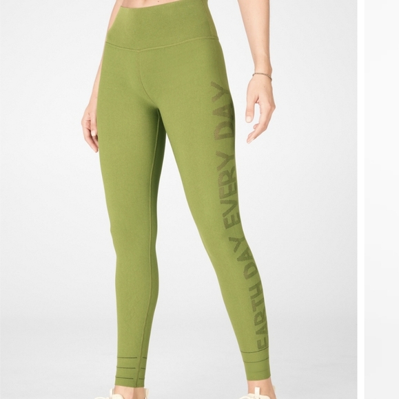 NWOT High-Waisted SculptKnit® Earth Legging Size Large - Picture 4 of 6